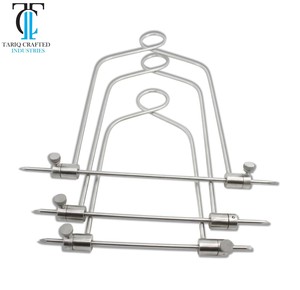 Ensemble de supports pour broches Steinmann en acier inoxydable, instrument de laboratoire dentaire pour techniciens dentaires et laboratoires dentaires - Product Image 3