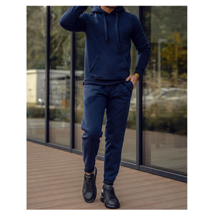 2024 nouveau produit de qualité supérieure hommes coton fait pull survêtement ensemble deux pièces hommes survêtement à vendre à bas prix - Product Image 3