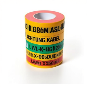 Ruban isolant Trassenwarnband Achtung LWL-Kabel 40mm X 250m Jaune MULTICOLL - Product Image 3