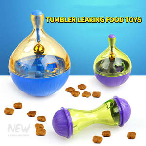 Dispensador de Golosinas para Gatos, Moderno, Ecológico, de Plástico, Juguete Divertido con Diseño de Roly-poly, Dispensador de Comida - Product Image 4