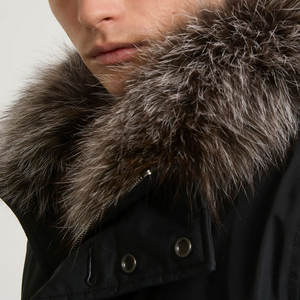 Parkas d'hiver décontractées pour hommes avec doublure en coton, veste parka pour hommes de haute qualité personnalisée - Product Image 3