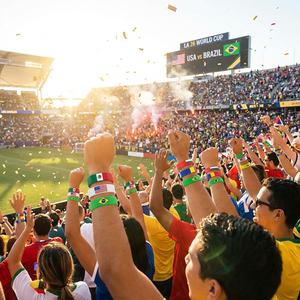 Pulsera de Silicona con Bandera Nacional de EE. UU., Canadá y México para el Torneo Global de Fútbol 2026, Brazalete de Apoyo para Aficionados - Product Image 2