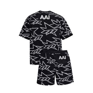 Conjunto de Camiseta y Pantalones Cortos de Verano con Estampado de Estrella AAI Personalizado para Hombre, Traje Informal de Algodón para Calle, Suministro al por Mayor OEM - Product Image 5