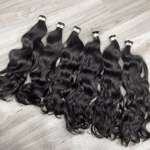 Articles phares 2026 : Cheveux humains en vrac de très haute qualité, magnifiques, très brillants et lisses, faciles à appliquer, ondulés naturels - Product Image 3