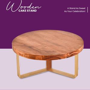 Exclusivo Soporte para Tartas de Madera de la India para Hostelería, Ideal para Hoteles, Restaurantes y Eventos - Product Image 2