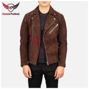 Veste de motard en daim Modern Rider Premium Veste en daim pour homme Veste chauffante coupe-vent pour vêtements d'extérieur de moto - Product Image 4