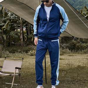 Tracksuits Jogging Custom Sweat 100% Cotton Fitted Gym Wear Sports Tracksuit For <b>Man</b> - Product Image 3