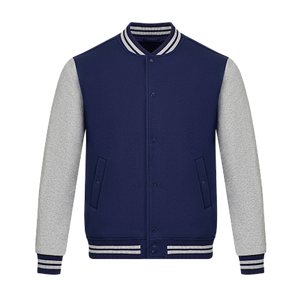 Veste universitaire sur mesure pour homme grande taille, col montant, broderie personnalisée, mélange de laine de haute qualité, séchage rapide, respirante, hiver - Product Image 5