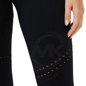 Legging pour femme de qualité supérieure sur mesure respirant taille moyenne prix de conception - Product Image 6