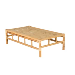 Home Furniture Outdoor Type OEM/ODM Quality Size Eco Design Custom Indoor Wholesale Bamboo Table Made in Vietnam