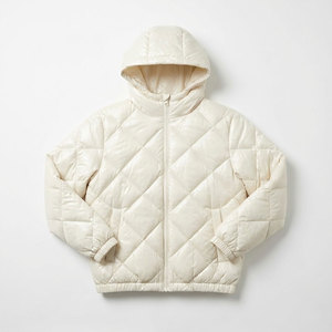 เสื้อแจ็คเก็ตพัฟเฟอร์สไตล์สตรีทแบบมันเงาสำหรับผู้ชาย เสื้อโค้ทขนห่านแบบมีฮู้ดขนาดใหญ่ กันลม เสื้อคลุมกันหนาวสำหรับฤดูหนาว รับผลิตแบบ OEM - Product Image 2