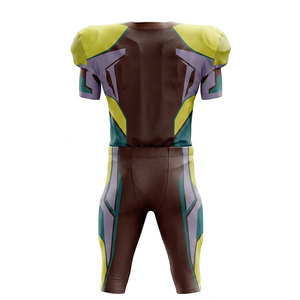 Durable Sportswear American Football Uniform Breathable Material Ideal For Practice Matches And Team Use - Product Image 2