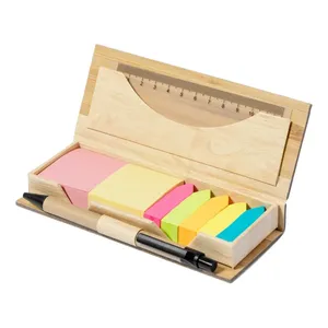 Set da Scrivania Sostenibili Zizhu con Fogli Adesivi per Merchandising - Product Image 1
