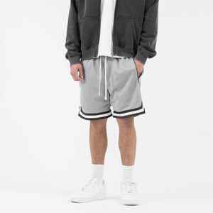 Wholesale <b>Men's</b> Summer Sports Jogger Sweatpants Mid-Waist <b>Fleece</b> <b>Shorts</b> 100% Cotton Casual Plain Dyed Style - Product Image 5