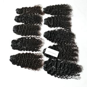 Vente en gros Meilleur Prix Extensions de Cheveux Humains Ondulés Vierges Vietnamiens Ondulés Naturels Ondulés Bruts Noirs Alignés sur les Cuticules - Product Image 6