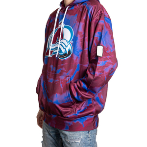 100% polyester hommes sur mesure de haute qualité sweats à capuche imprimés impression par sublimation vêtements d'hiver sweat à capuche chaud poids lourd OEM - Product Image 3