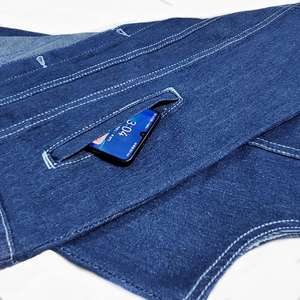 Venta al por mayor de alta venta de los hombres por encargo de invierno Chaleco de mezclilla y chaleco de diseño personalizado y bolsillo exterior Chaleco de mezclilla para la venta - Product Image 3