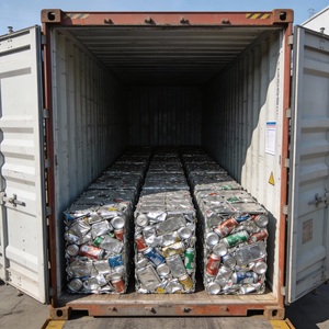 เศษกระป๋องเครื่องดื่มอลูมิเนียม UBC เกรดอุตสาหกรรม วัสดุอลูมิเนียมอัดก้อนสำหรับรีไซเคิลอลูมิเนียมเพื่อการส่งออก - Product Image 3