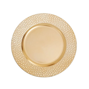 Sous-verre de décoration de maison tendance à la mode de Style européen pour accessoires en forme de sous-verre de feuille de tasse en argent or - Product Image 2