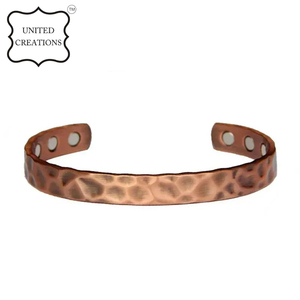 Vente en gros de bracelets magnétiques unis en cuivre pour hommes et femmes - Product Image 2