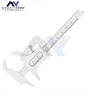Calibrador Boley de 0 mm a 100 mm, 16.0 cm, Instrumento de Diagnóstico Quirúrgico, Herramienta de Medición Hecha de Acero Inoxidable de Alta Calidad - Product Image 5