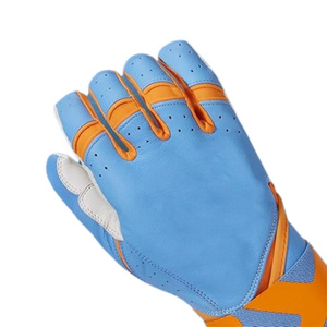 Meilleure vente Gants de frappe de baseball en cuir Gants de baseball en cuir de haute qualité, respirants et avec logo personnalisé pour adultes à vendre - Product Image 4