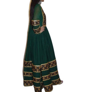 ชุดเดรสยาวคลุมข้อเท้า แขนยาว สไตล์ชนเผ่าอัฟกานิคูชี บันจารา คุณภาพเยี่ยม ลำลอง ทันสมัย ขายดี เหมาะสำหรับงานแต่งงาน - Product Image 3