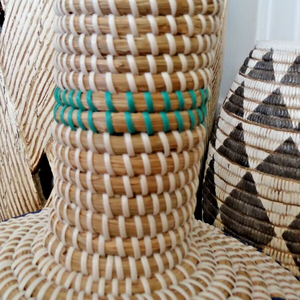 Jarrón tejido de algas marinas, jarrón decorativo hecho en Vietnam, material ecológico para decoración del hogar y decoración de vajilla, venta al por mayor - Product Image 2