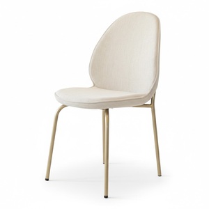 MONZA Modern Fabric <b>Dining</b> <b>Chair</b> Set High-Density Foam Upholstered Seating for Home Hotel - Product Image 2