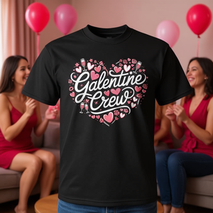 Maglietta Squad Galentine's Day 2026 - Design Promozionale Coordinato per il Gruppo di Amiche - Product Image 3