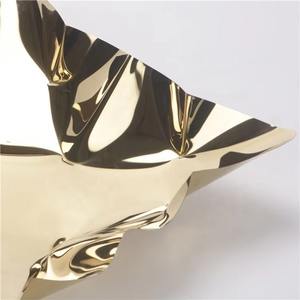 Assiette de fruits en acier inoxydable Table de bureau décor à la maison bol de fruits Dates et bol de chocolat nouveauté - Product Image 6