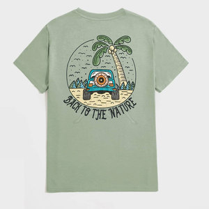 Camiseta informal para hombre con material ligero, camiseta para hombre para un estilo cómodo para el día a día - Product Image 2
