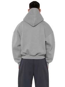 Sweat-shirts à capuche en molleton français vierge de haute qualité pour hommes, streetwear, sweats à capuche surdimensionnés à épaules tombantes pour l'usine - Product Image 5