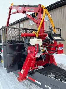 Remorque à benne basculante homologuée pour la route Great Northern 16' 2022 avec chargeur 170HDT, remorque à benne basculante agricole avec grappin - Product Image 6