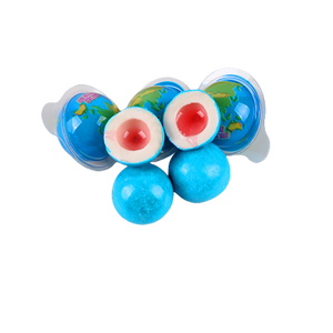 Bonbons à la <span class=keywords><strong>gomme</strong></span> en forme d'œil avec garniture de confiture aux saveurs de fruits assorties, en gros, personnalisés, en vrac, en bouteille - Product Image 4