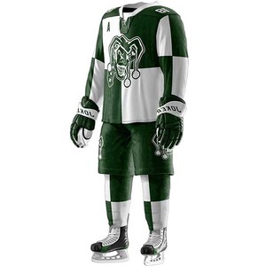 Uniforme de Hockey sobre Hielo Premium Unisex para Adultos, Logotipo Personalizado, Impresión Digital, 100% Poliéster, Kits, Tiempo de Entrega de Muestra de 7 Días, En Stock - Product Image 4