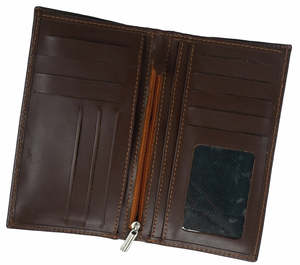 Portefeuille léger court en cuir PU véritable à la mode pour hommes avec fermeture pliante Offre Spéciale - Product Image 1
