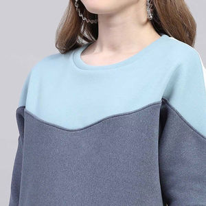 ชุดวอร์มผู้หญิงสีพื้นโลโก้สั่งทำ ผ้าฝ้ายออร์แกนิคกันน้ำ เป็นมิตรกับสิ่งแวดล้อม เหมาะสำหรับออกกำลังกายและวิ่ง - Product Image 5