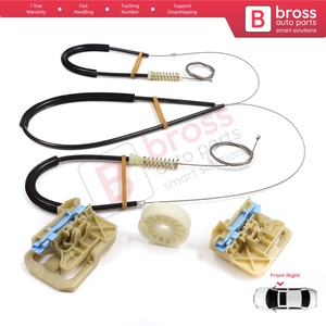 ชุดซ่อมมอเตอร์กระจกหน้าต่างด้านหน้าขวา รุ่น BWR5071 สำหรับ Q5 SQ5 8R 8RB ปี 2008-2018 5 ประตู 8R0837462 - Product Image 4