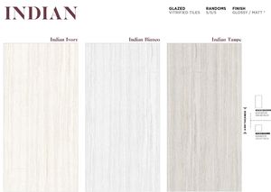 กระเบื้องพอร์ซเลนเคลือบผิวกันลื่นสไตล์อินเดียสำหรับวิลล่าห้างสรรพสินค้าโรงเรียนดีไซน์อิตาลีที่ทันสมัย - Product Image 2