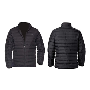 Chaqueta informal de moda de invierno para hombre, chaqueta PUFFER de secado rápido de alta calidad con cuello levantado XS, servicio OEM, cierre de cremallera con logotipo frontal - Product Image 3