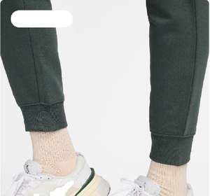 Pantalones de invierno para mujer, pantalones de cintura media, ajustados, con cierre de cordón, transpirables, antiestáticos, teñidos lisos, puños impresos digitales - Product Image 3