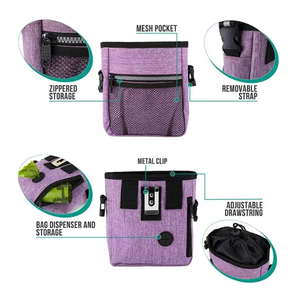 Custom Logo <strong>Dog</strong> Pet Treat Pouch for Training <strong>Dog</strong> Walking Bag Holder <strong>Dog</strong> Trainer Essentials Supplies Poop Bag Dispenser - Product Image 4