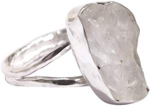 แหวนเงินแท้ 925 สำหรับผู้หญิง ดีไซน์เรียบง่าย ประดับด้วยมูนสโตนธรรมชาติหลากสี หินประจำเดือนมิถุนายน ของขวัญคริสต์มาส งานแฮนด์เมด - Product Image 3