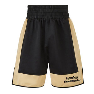 กางเกงขาสั้นซ้อมมวยสำหรับผู้ชายกางเกงมวยไทยขาสั้นแบบพรีเมียมขนาดพิเศษกางเกงขาสั้น MMA 100% โพลีเอสเตอร์ศิลปะการต่อสู้ดีไซน์ใหม่ - Product Image 1