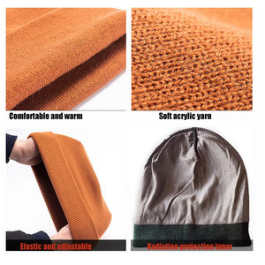 Bonnet personnalisé de haute qualité chapeaux d'hiver bonnets à la mode pour homme et femme classique acrylique bonnets personnalisés - Product Image 2