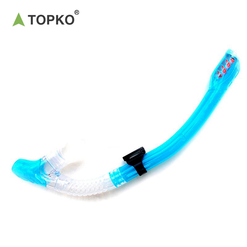 Силиконовая трубка для плавания Topko для мужчин и женщин, снаряжение для подводного плавания для взрослых, тренировочное оборудование для плавания