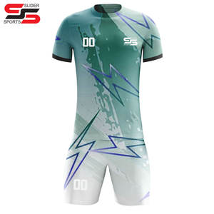 Camisetas de fútbol para hombre, ropa deportiva para adultos y niños, uniforme de fútbol de entrenamiento de gran tamaño, uniforme transpirable, camiseta y pantalones cortos - Product Image 1