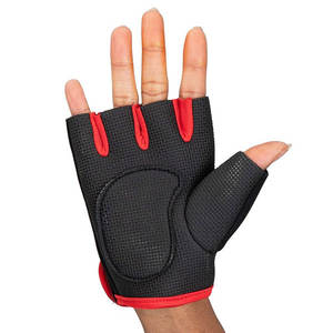 High Quality Lightweight Men's <b>Half</b>-Finger Breathable Non-<b>Slip</b> Sports Gloves Fingerless Leather Gym Fitness Outdoor Weight Hand - Product Image 5