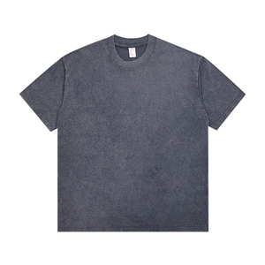 เสื้อยืดผู้ชายโอเวอร์ไซส์เสื้อยืดผู้ชายซักได้280 GSM 100% ผ้าคอตตอนซักได้ตามต้องการ - Product Image 3